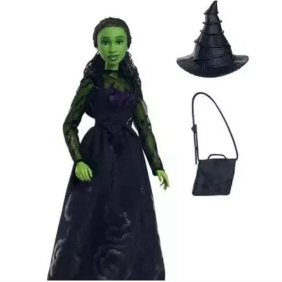 WICKED Elphaba Doll, NIB. Misprint, COLLECTIBLE - Picture 2 of 9
